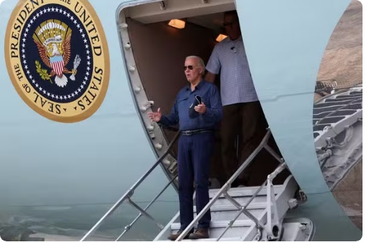 Joe Biden viaja a Manaus, faz sobrevoo na floresta e visita museu antes do G20 no Rio