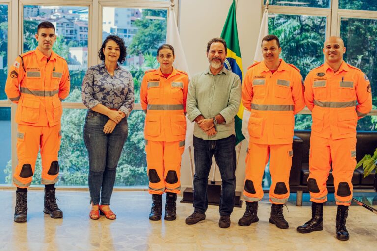 Prefeito e comandante regional discutem ampliação do Corpo de Bombeiros em Itabira