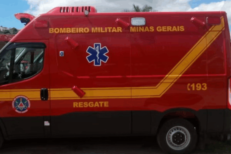 Pedreiro sofre traumatismo craniano após cair de 7 metros em obra no Sul de MG