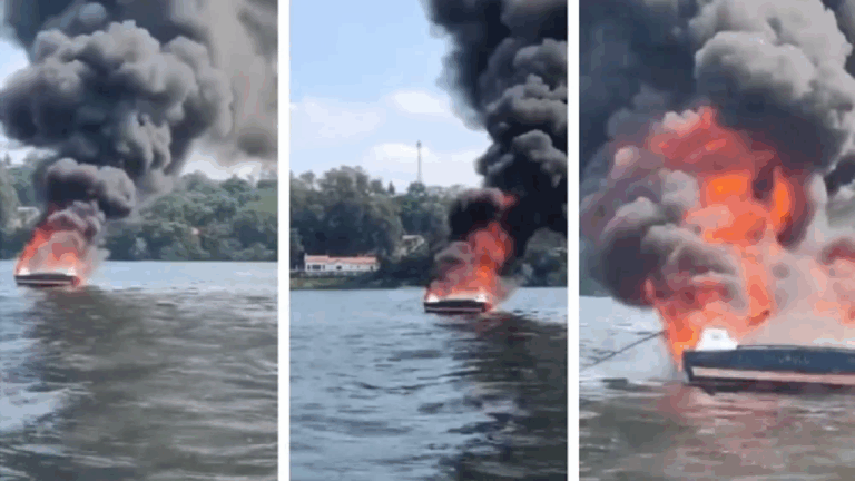 Marinha investiga lancha que explodiu com família em SP; veja vídeo