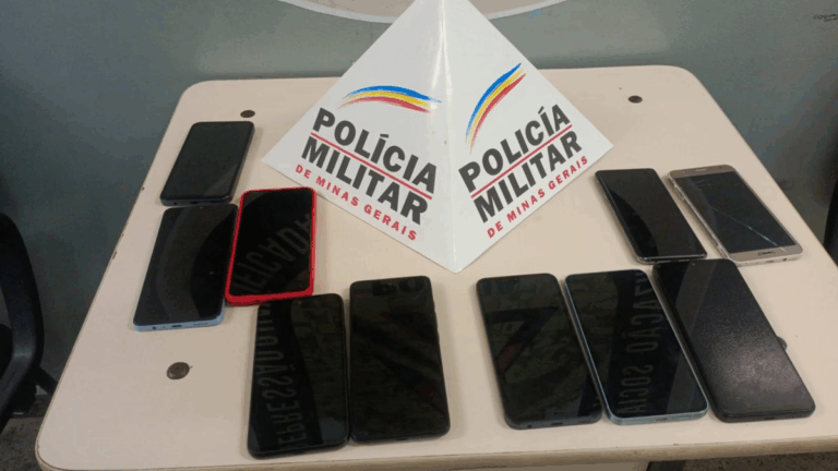 Polícia apreende vapers e celulares roubados em operação no centro de BH; três homens foram detidos