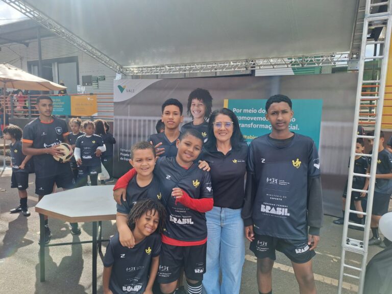 Projeto esportivo é um dos destaques do programa Vale+ Comunidade, que teve diversas atividades em Itabira