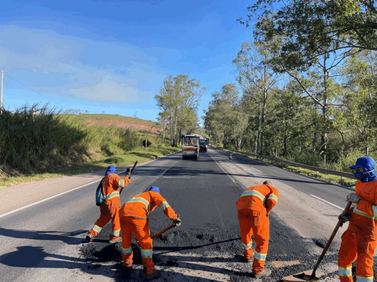 Veja o cronograma de obras da BR-040 entre BH e Juiz de Fora nesta semana