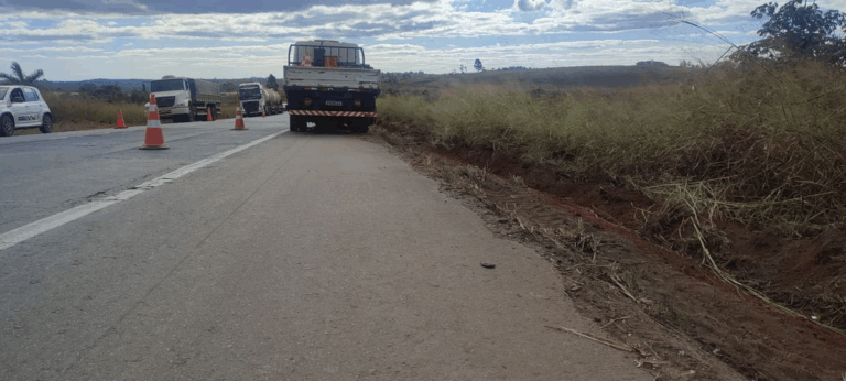 Funcionário é atropelado e morto por caminhão de terceirizada em rodovia mineira