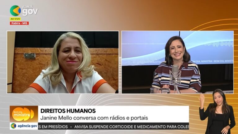 Rádio Pontal participa do “Bom Dia, Ministra” e aborda ações de proteção a crianças e adolescentes e habitação