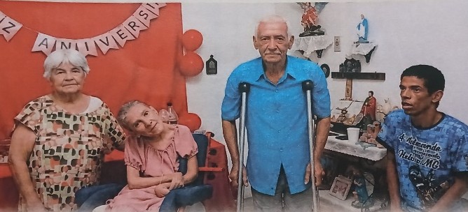 Campanha arrecada fundos para garantir cuidados e manter família unida na zona rural de Itabira