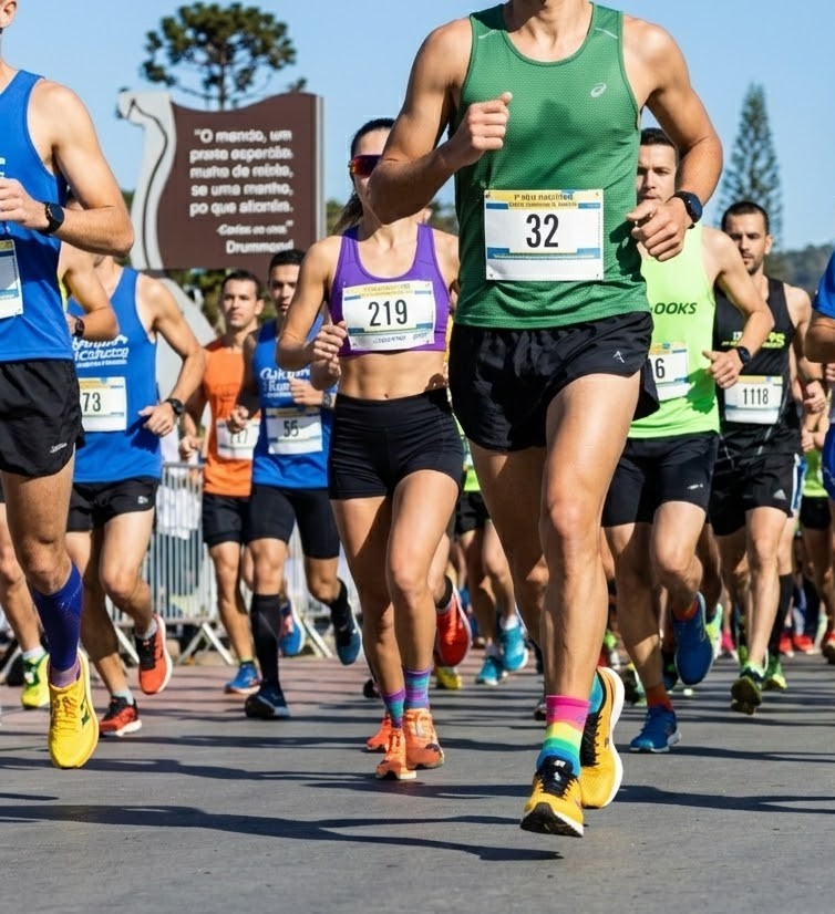 Inscrições abertas para a 1ª Meia Maratona Carlos Drummond de Andrade, com percursos de 3 km a 21 km