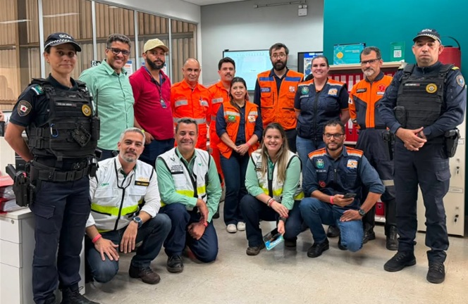Simulado de barragem reúne órgãos de segurança e avalia tempo de deslocamento do resgate voluntário